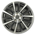 For Toyota Highlander OEM Design Wheel 18 18x7.5 2017-2019 Machined Charcoal Single Replacement Rim