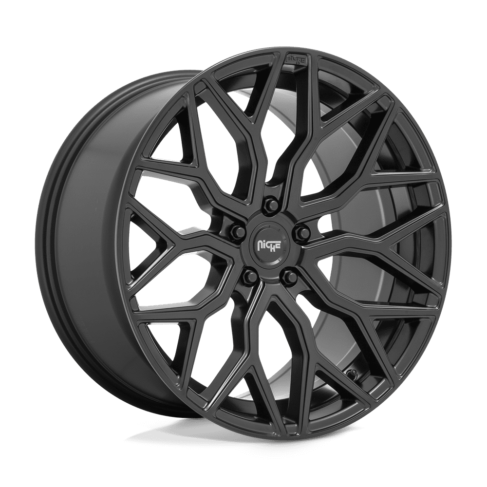 Niche 1PC Cast Aluminum Rim M261 19X8.5 5X4.5 MT-BLK 35MM, M261198565+35