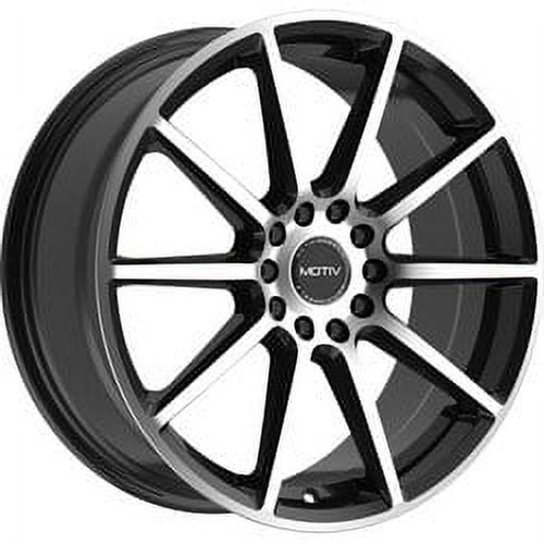 Motiv 16x7.5 5X100 431MB Elicit Black Wheel Rim