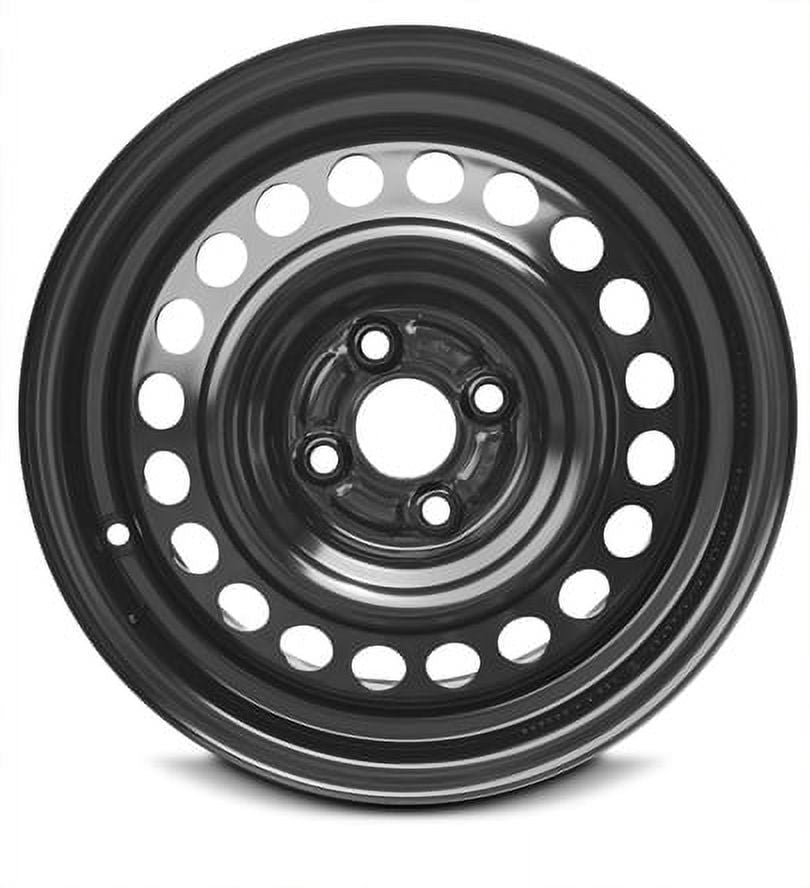 For 2010-2011 Honda Insight 15 Inch Painted Black Rim - OE Direct Replacement - Road Ready Vehicle Wheel