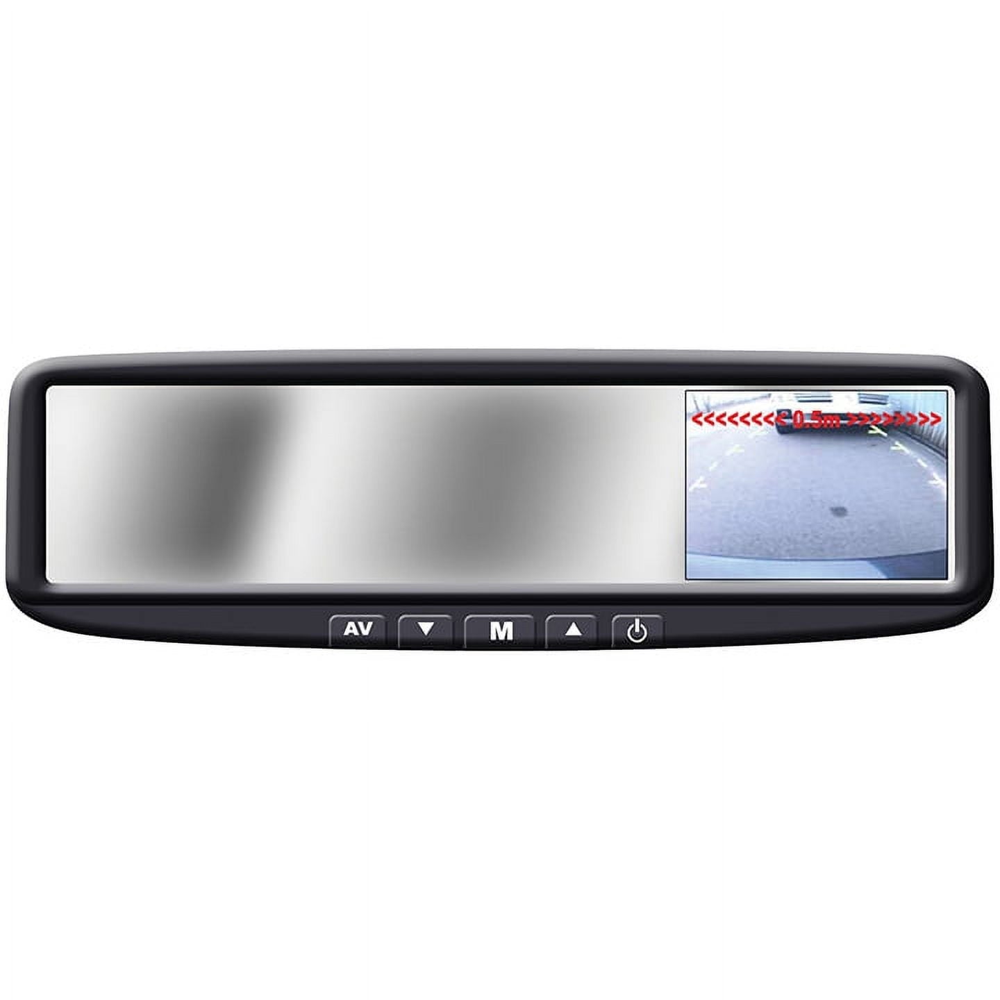 BOYO VTB44M 4.3 Digital TFT LCD Behind Sight Mirror Display