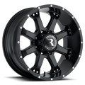 Raceline 991B-ASSAULT 18 Cast Aluminum Wheel, ASSAULT BLACK 18X9 8X6.5 +18mm (5.70 B/S) Fits select: 1994-2002 DODGE RAM 2500, 2003-2005 DODGE RAM 2500 ST/SLT