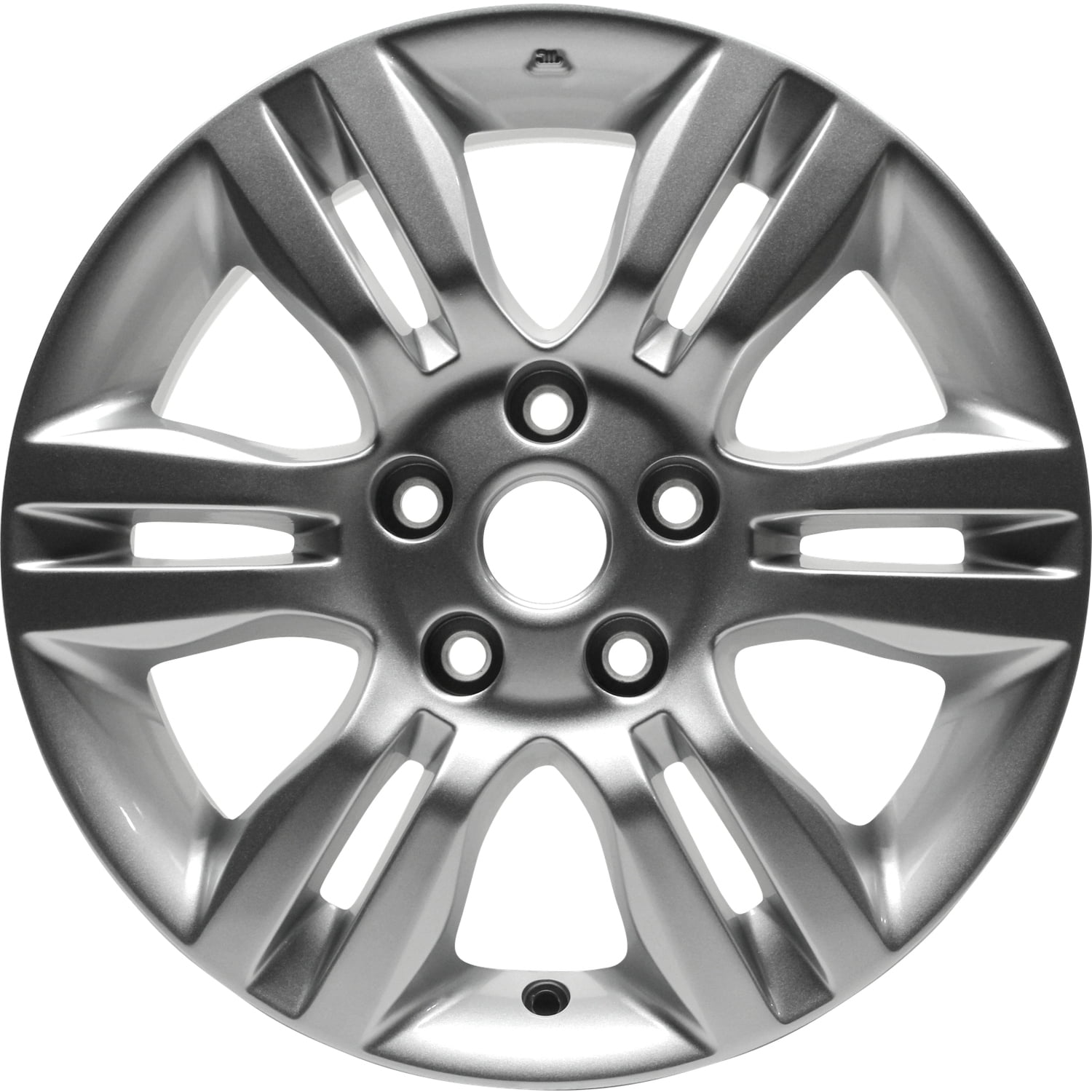 Kai 16 X 7 New Aluminum Alloy Wheel Replica, All Painted Silver, Fits 2010 - 2013 Altima