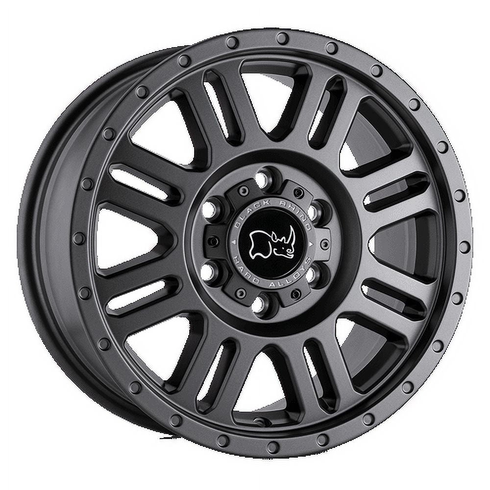Black Rhino Yellowstone 16X8 5X160 45Et 112.1Cb Matte Gunmetal Wheel