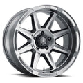20x10 Icon Alloys Bandit Gun Metal Wheel 6x5.5 (-24mm) Fits select: 2007-2023 CHEVROLET SILVERADO, 1995-2023 TOYOTA TACOMA