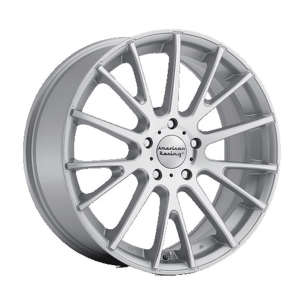 American Racing Aluminum Rim AR904 16X7in Bright Silver Machined Face Finish, AR90467012440