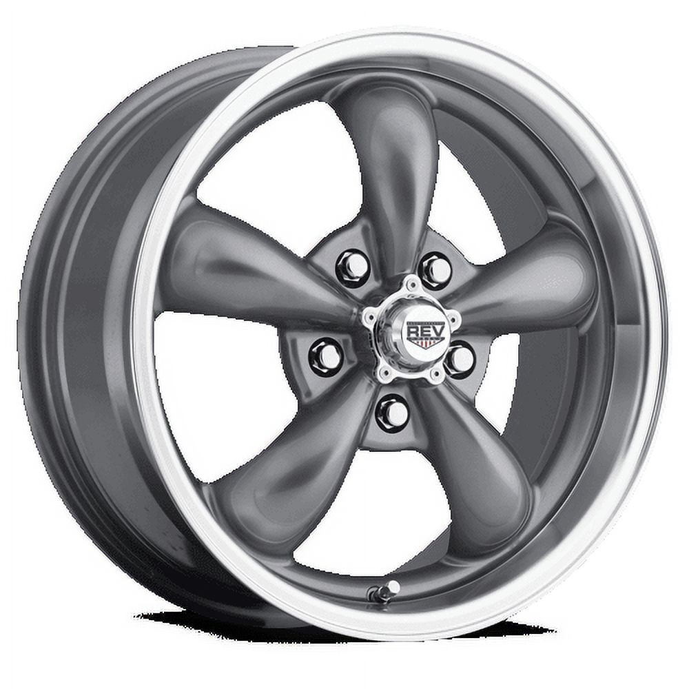 REV Wheels 100S-2806100 100 Series- 20x8 - 4.5 bs - 5x4.75/5x120.65 - Gray
