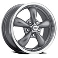 REV Wheels 100S-7807300 100 Series- 17x8 - 4.5 bs - 5x5/5x127 -Gray