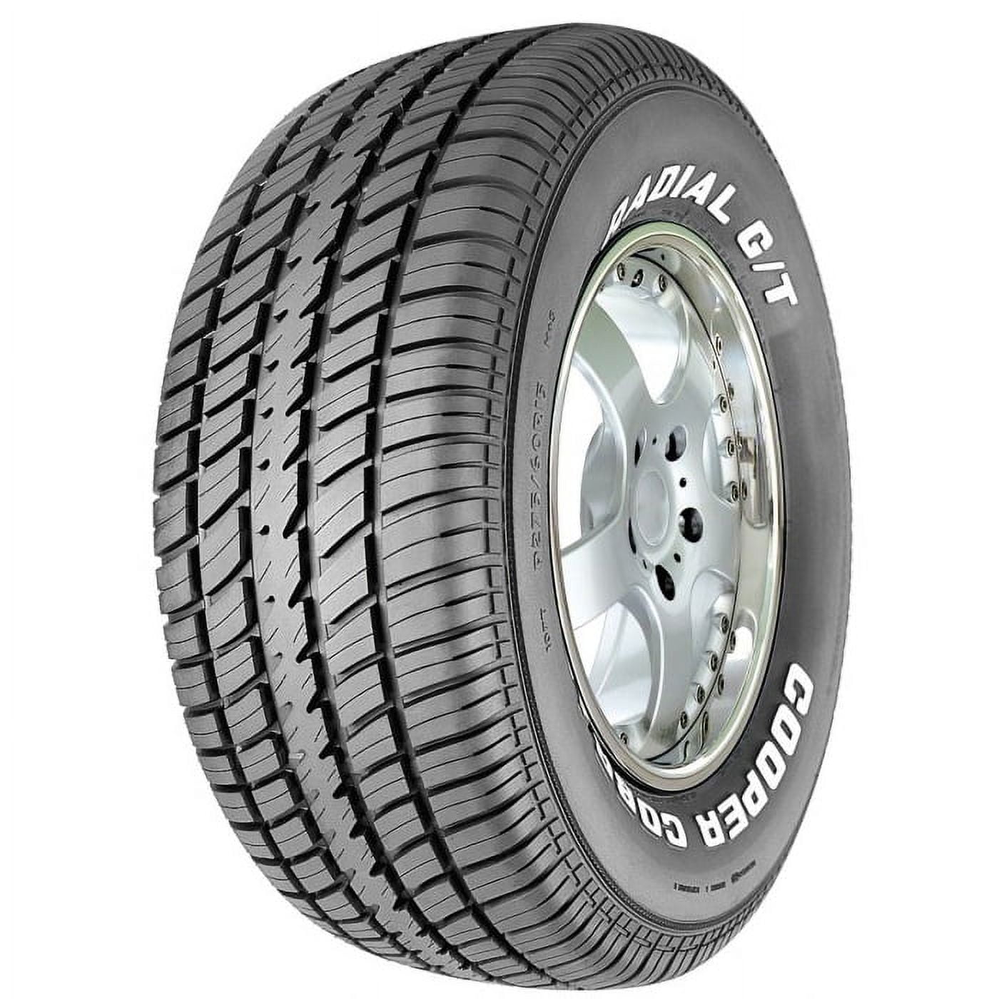 Cooper Cobra Radial G/T 275/60R15 107 Screen Tire. Fits: 1990-92 Chevrolet C1500 WT, 1990-92 GMC C1500 Sierra SLX