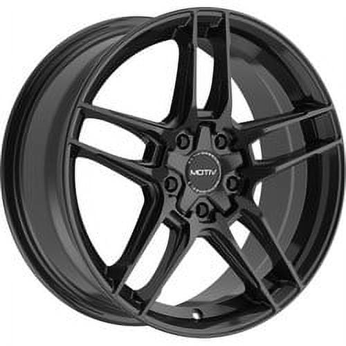 Motiv 18x7.5 5X4.50 434B Matic Black Wheel Rim