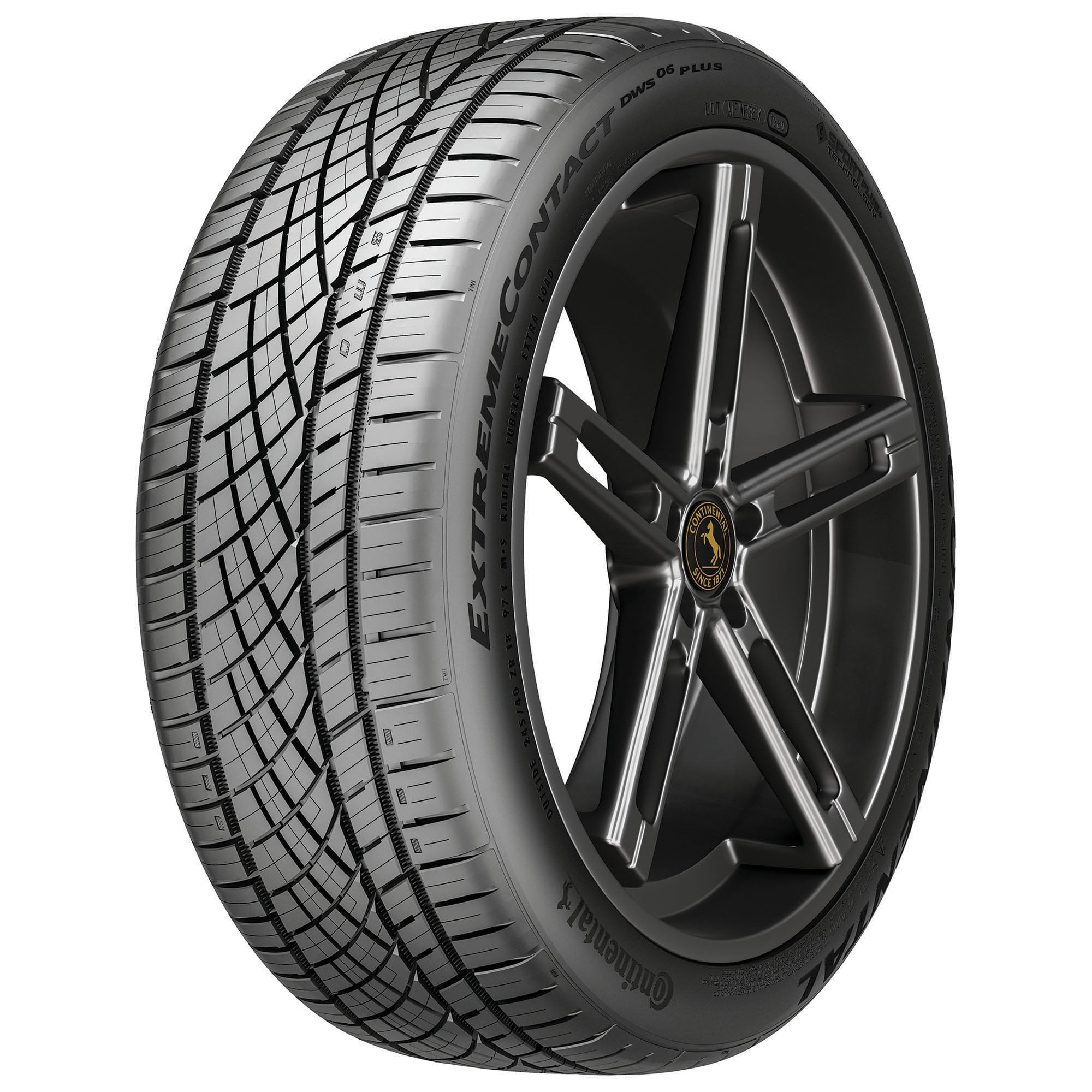 Continental ExtremeContact DWS06 PLUS All Season 245/40ZR17 91W Passenger Tire