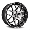 Kraze Stunna-Kr191 18X8 5X115 40Et 72.62Cb Black/Machined
