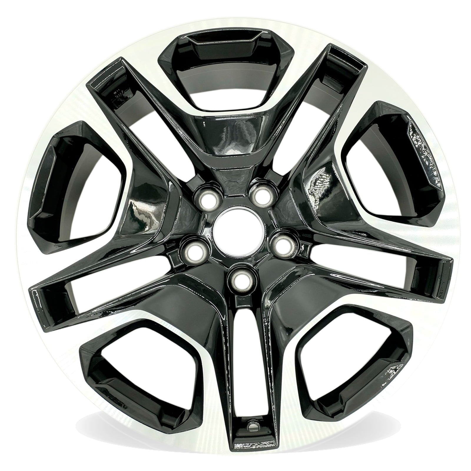 19¡± NEW Single 19x7.5 Machined Black Wheel for Toyota RAV4 2019-2023 OE Style Replacement Rim