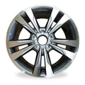 For Mercedes-Benz E-Class E350 E400 OEM Design Wheel 18 18x8.5 2014-2016 Machined GREY Single Replacement Rim