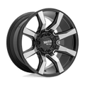 Moto Metal Cast Aluminum Rim MO804 20X10 8X6.5 G-BLK MACH 12MM, MO80421080512