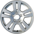 KAI 17 X 7.5 Reconditioned OEM Aluminum Alloy Wheel, All Painted Silver, Fits 2007-2010 Ford Edge