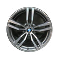 BMW X6 2015 - 2019 MACHINED GREY Factory OEM Wheel Rim (Not Replicas)