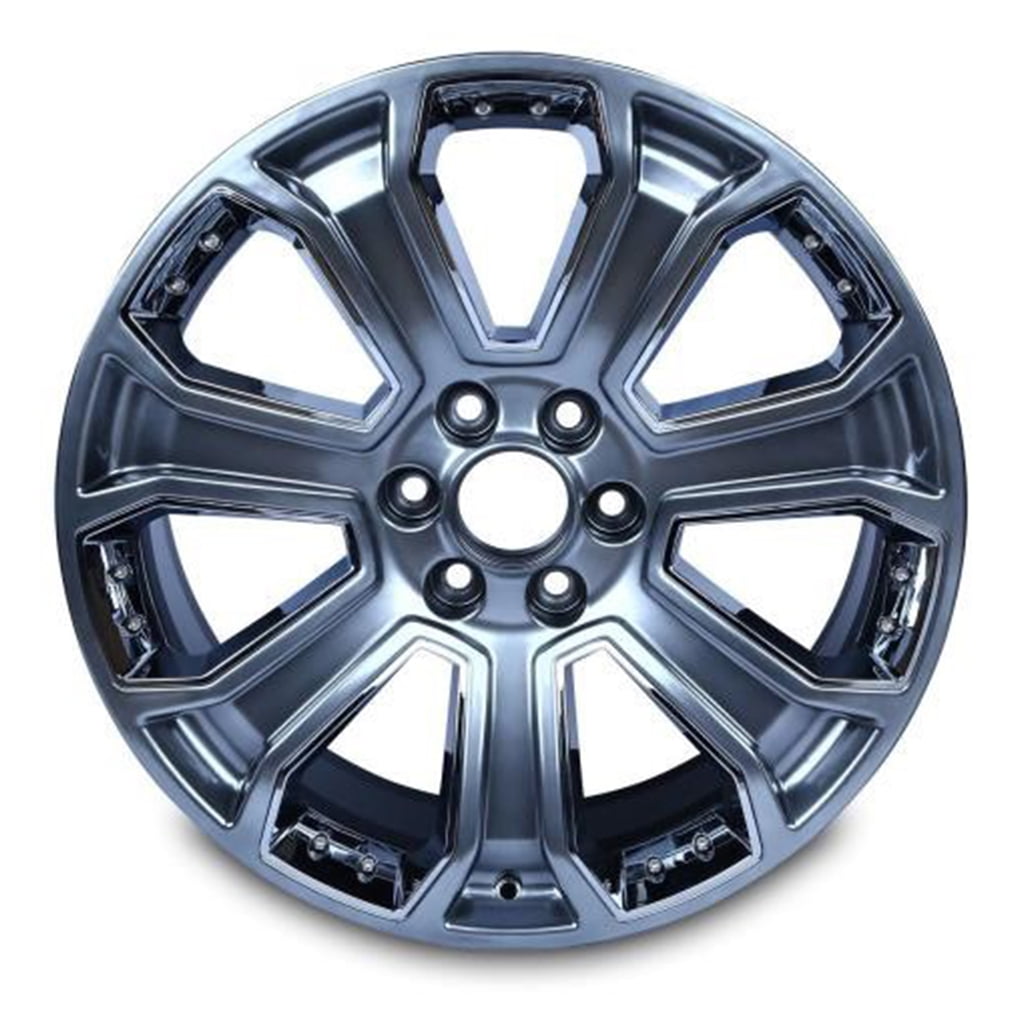 22 22x9 Brand New Single Alloy Wheel for 2014-2020 Cadillac Escalade Chevy Silverado Suburban Tahoe GMC Yukon Sierra 1500 OEM Grade Replacement Rim