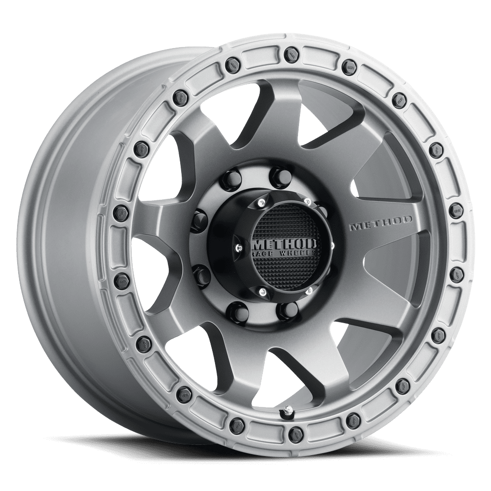 Method Wheels MR31778550800 MR317 17x8.5 mm Offset 5x5x71.5 mm CB Wheel, Matte Titanium