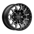 Kmc Km718 Summit 17X8.5 6X135 18Et 106.1Cb Satin Black With Gray Tint Wheel