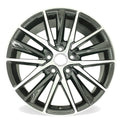 18 NEW Single 18x8 Machined Black Wheel For 2021 2022 TOYOTA CAMRY OEM Standard Replacement Rim