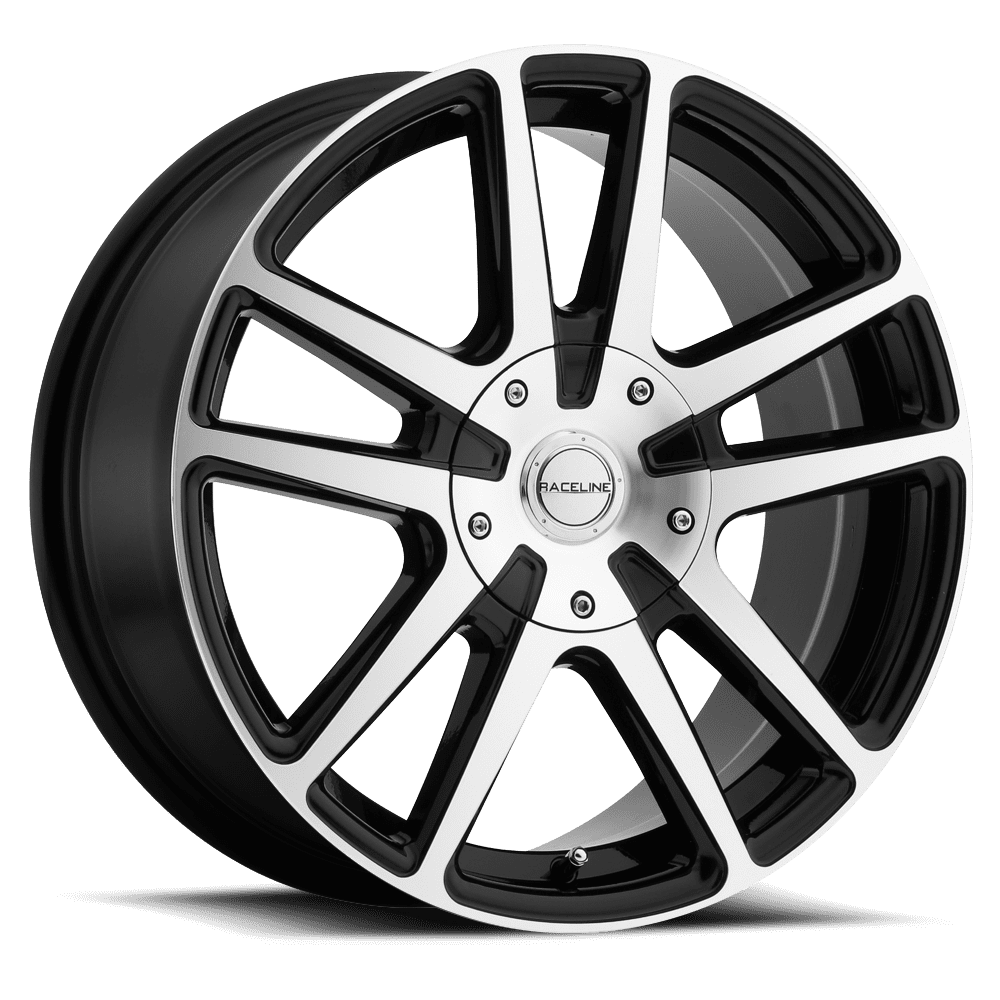 Raceline 145M-ENCORE 17 Cast Aluminum Wheel, ENCORE BMF 17X7.5 4X100/4X108 +40mm Fits select: 2009-2011 FORD FOCUS SE, 2016-2017 HYUNDAI ACCENT Refurbished