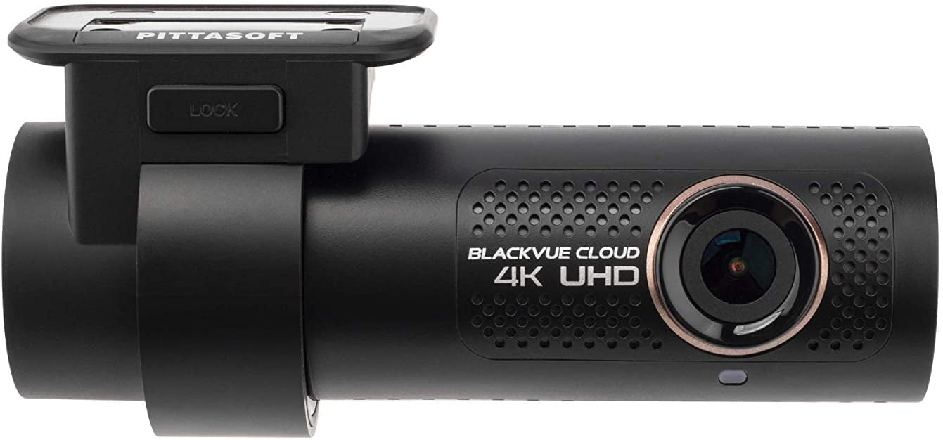 BlackVue DR900X-1CH Plus | 4K UHD Cloud Dashcam | Wi-Fi, GPS, Parking Mode Voltage Screen | LTE and Mobile Hotspot via Optional LTE Module (32GB)