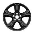 KAI 19 X 7 Reconditioned OEM Aluminum Alloy Wheel, All Painted Black, Fits 2015-2018 Dodge Journey