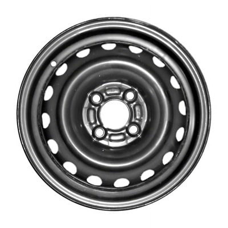 KAI 14 X 5.5 New Steel Wheel Replica, Black, Fits 1991-1999 Sentra