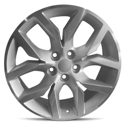 For 2014-2020 Chevrolet Impala 19 Inch Machined Face Silver Rim - OE Direct Replacement - Road Ready Automobile Wheel