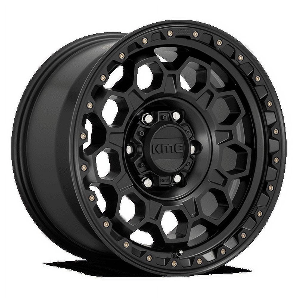 Kmc Km545 Trek 17X8 5X114.3 35Et 106.1Cb Satin Black Wheel