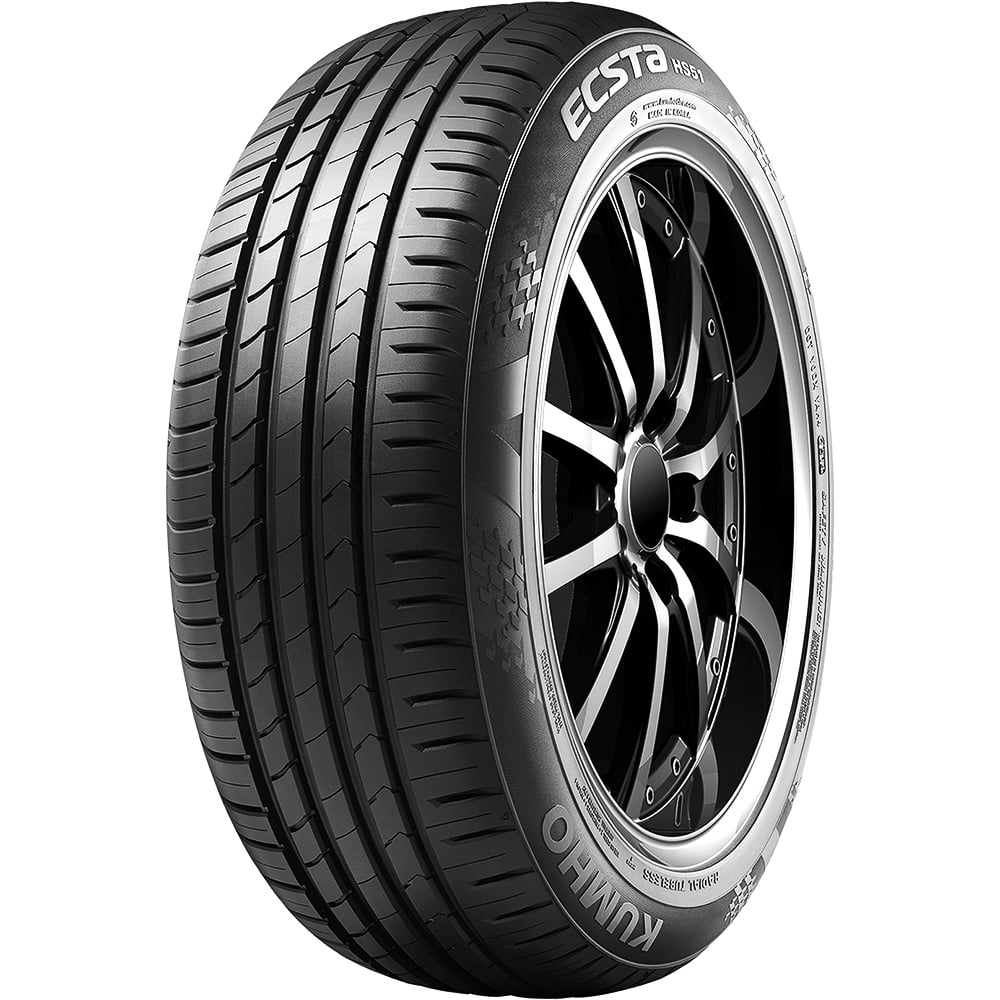 Tire Kumho Ecsta HS51 205/55R17 91V Performance Fits: 2019-21 Volkswagen Jetta Execline, 2018-23 Kicks SR