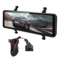 Interior Lens 11in IPS Touch Screen Front Back Driving Recorder Dark Vision Parking Assistant