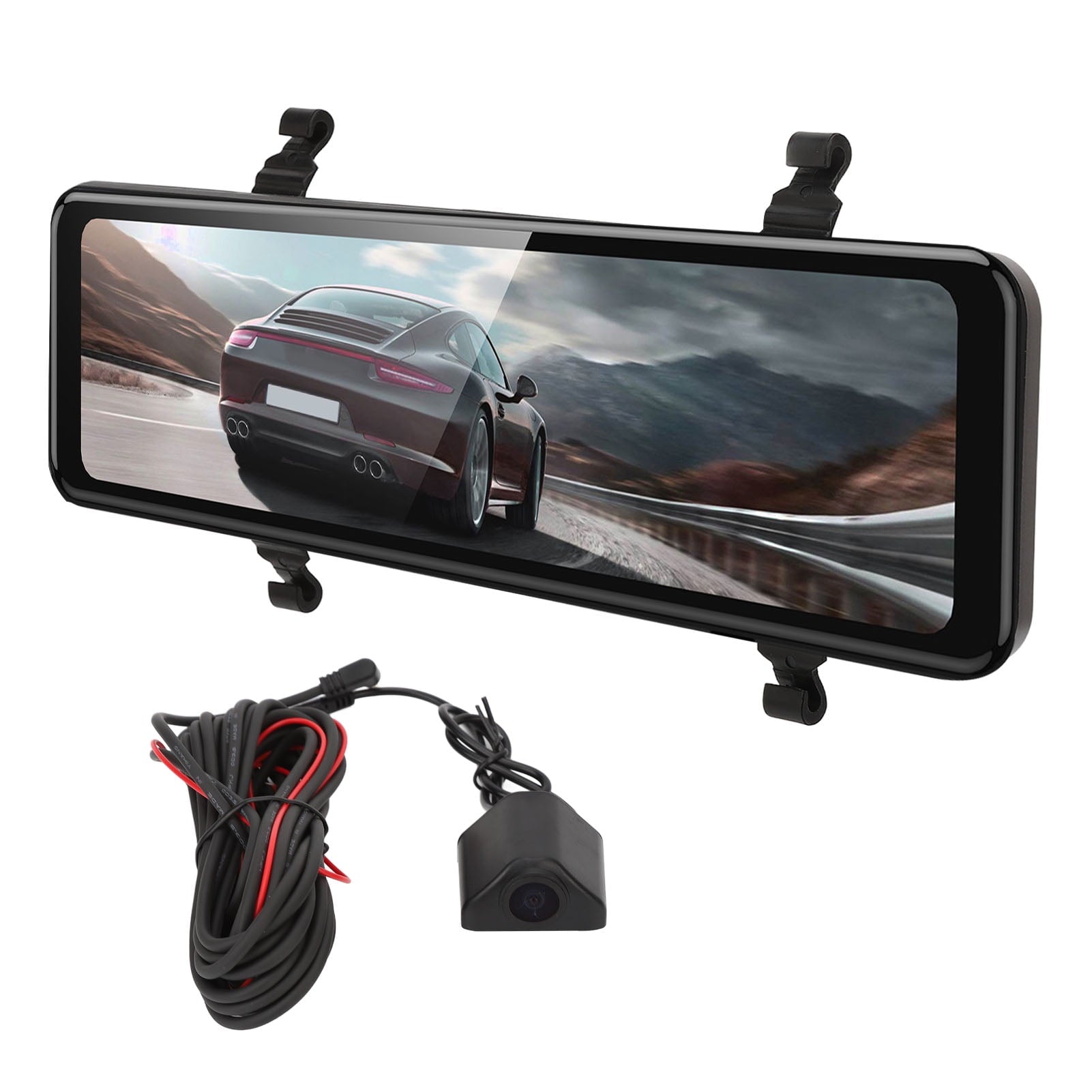 Interior Lens 11in IPS Touch Screen Front Back Driving Recorder Dark Vision Parking Assistant
