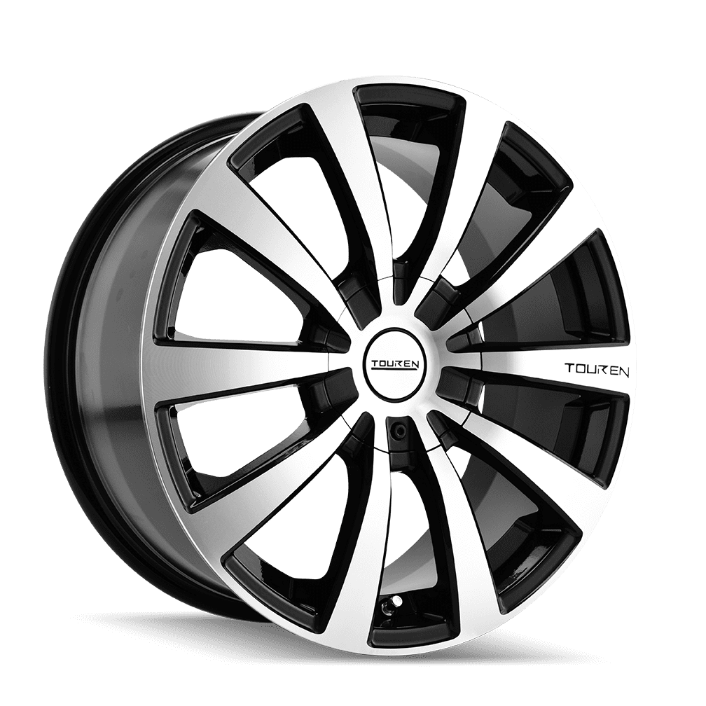 Touren Tr3-3130 17X7 5X110/5X115 40Et 72.62Cb Black/Machined Face/Machined Lip
