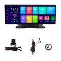 Arealer Extended Screen Automobile Video Recorder Auto Automobile Recorder Dark Viewing 10.26in DVR 170 Degree Extended Field of view Vehicle Global Positioning System Navigation