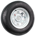 Radial Trailer Tire Display Rim ST205/75R14 14 in. 5 Lug Wheel Galvanized Spoke
