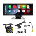 Tureniotly Portable Automobile Play For Automobile With Android Auto Car-play Loop Recording 12LED Back Camcorder