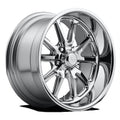 Refurbished Mag 1PC Aluminum Rim U110 RAMBLER 18X9.5in Chrome Plated Finish, U11018956152