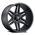 20x10 Vision 363 Razor Satin Black Wheel 5x5.5 (-25mm)