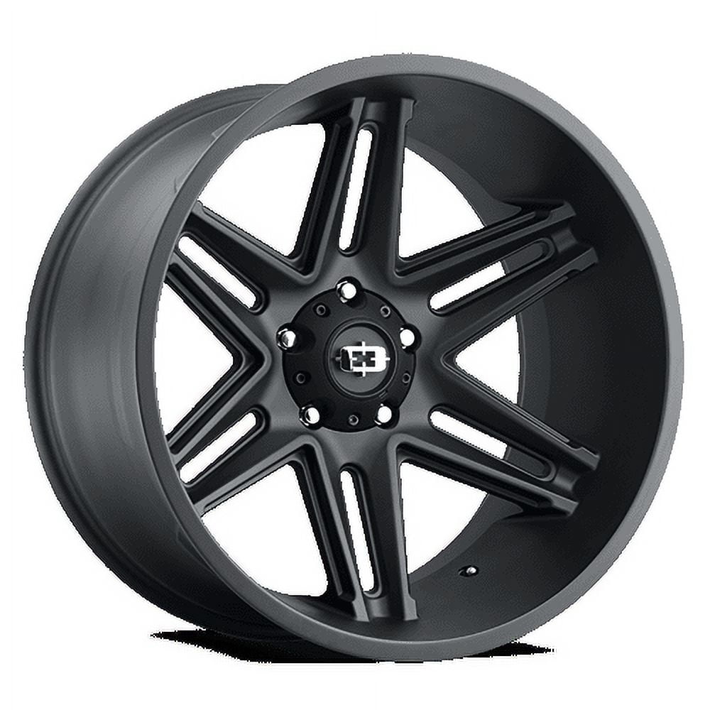 20x10 Vision 363 Razor Satin Black Wheel 5x5.5 (-25mm)
