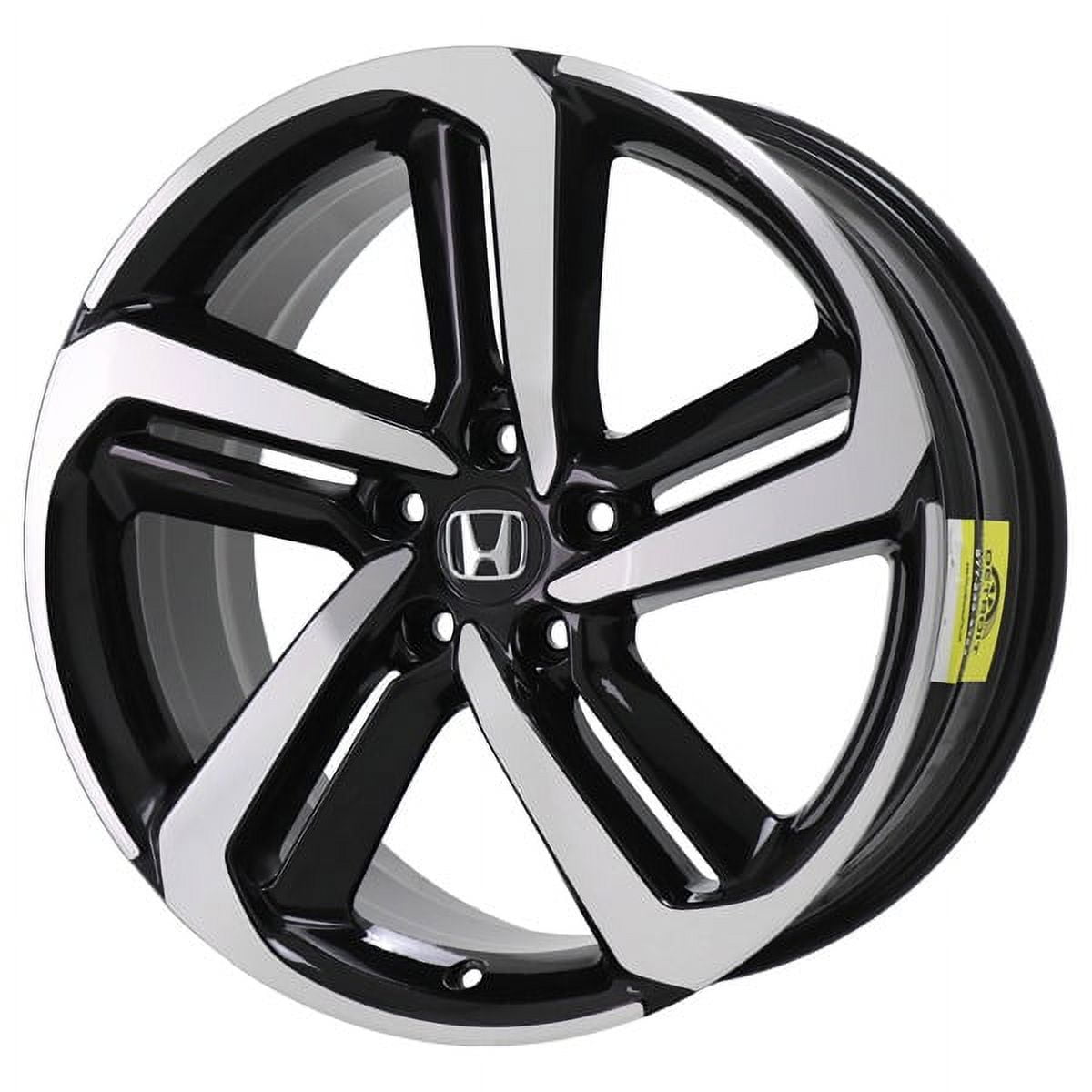 HONDA ACCORD 2018 - 2022 MACHINED BLACK Factory OEM Wheel Rim (Not Replicas)