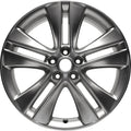18 X 7.5 New Aluminum Alloy Wheel Replica, Bright Hypersilver, Fits 2011-2014 Chevrolet Cruze
