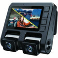 Adesso Front & Behind Dashboard Camcorder with Display