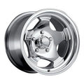 15x7 Ultra 50K Machined with Clear Coat Wheel 5x5 (-6mm)