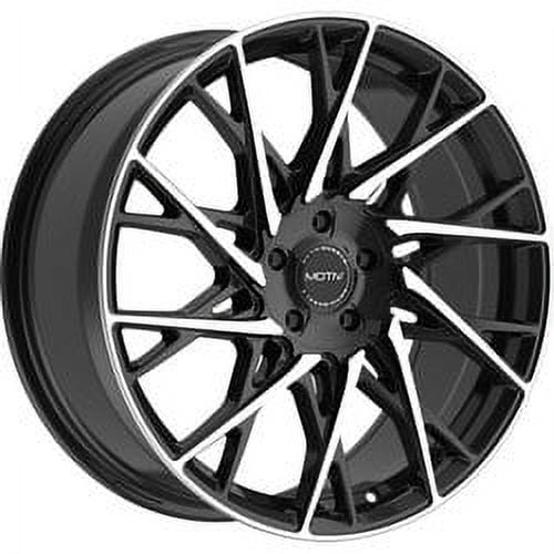 Motiv 17x7.5 5X4.50 430MB Maestro Black Wheel Rim