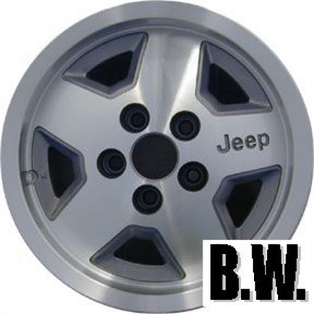15x7 in Wheel for Jeep CHEROKEE 1987-1993 SILVER Reconditioned Aluminum Rim