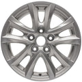 New Aluminum Wheel Rim 16 Inch Fits 2014-2016 Mazda 3 16x6.5 5 Display 114.3 - 4.5 Inches 10 Spoke
