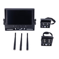 8in Backup Blind Spot Image LCD Screen Set Low light Perspective IP68 Waterproof for Trucks Trailers