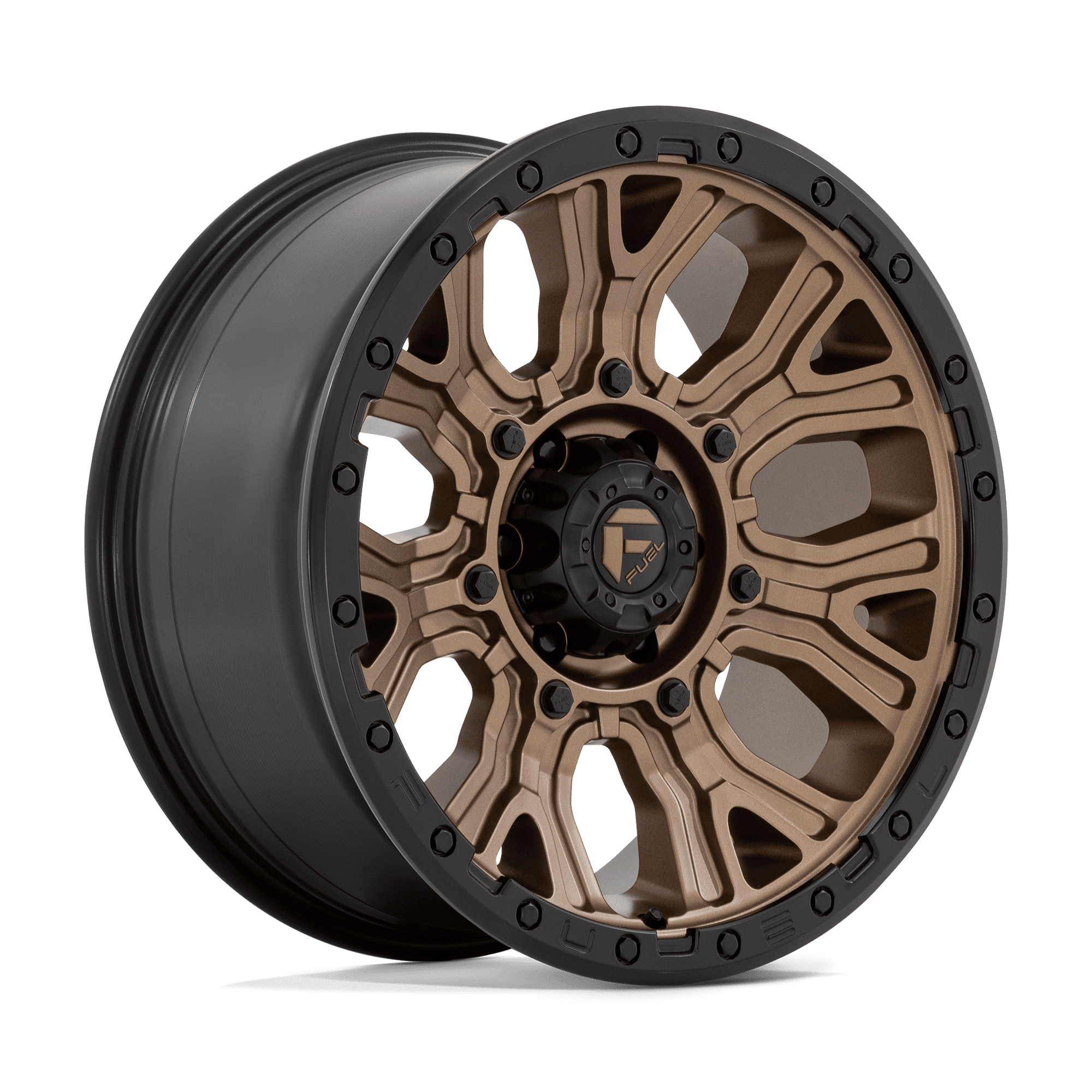 Fuel 1PC Cast Aluminum Rim D826 20X9 6X135 M-BRZ BLK-RG 1MM, D82620908950